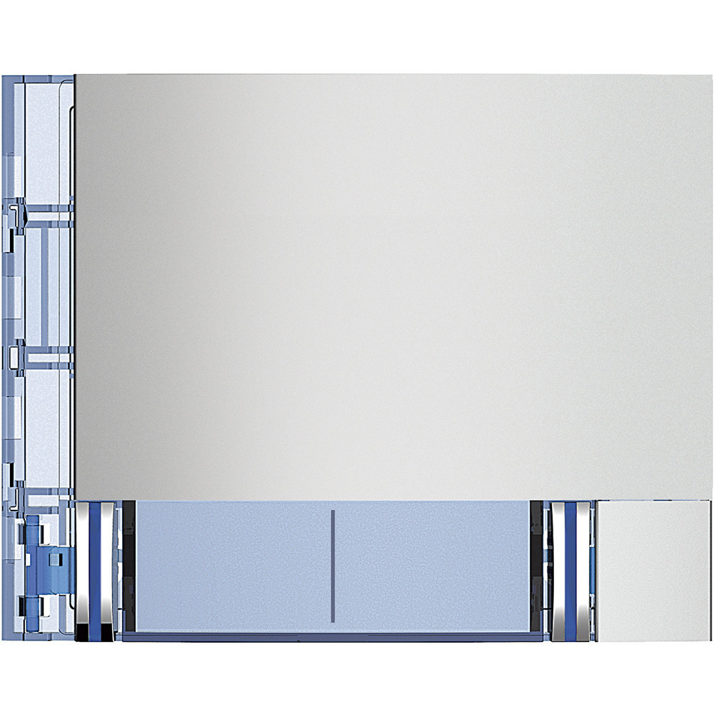 BTicino Deurcommunicatie Sfera - frontplaat met 2 DK all metal