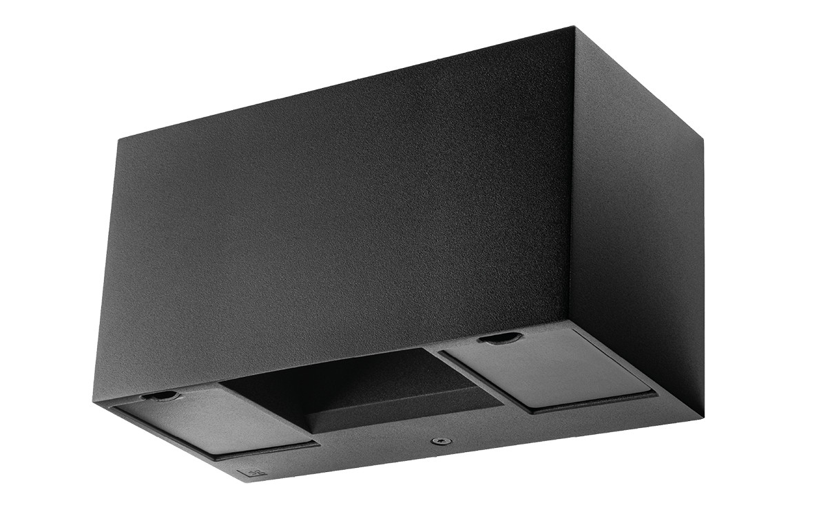 SG Artes Outlet Direct Artes Outlet direct zwart 2 X met stopcontact 310LM 3000K ra>80 fase