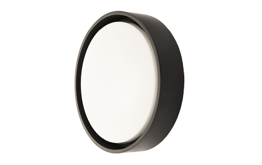 SG Frame Round Maxi Frame Round maxi zwart 1990LM 3000K ra>80 sensor nood