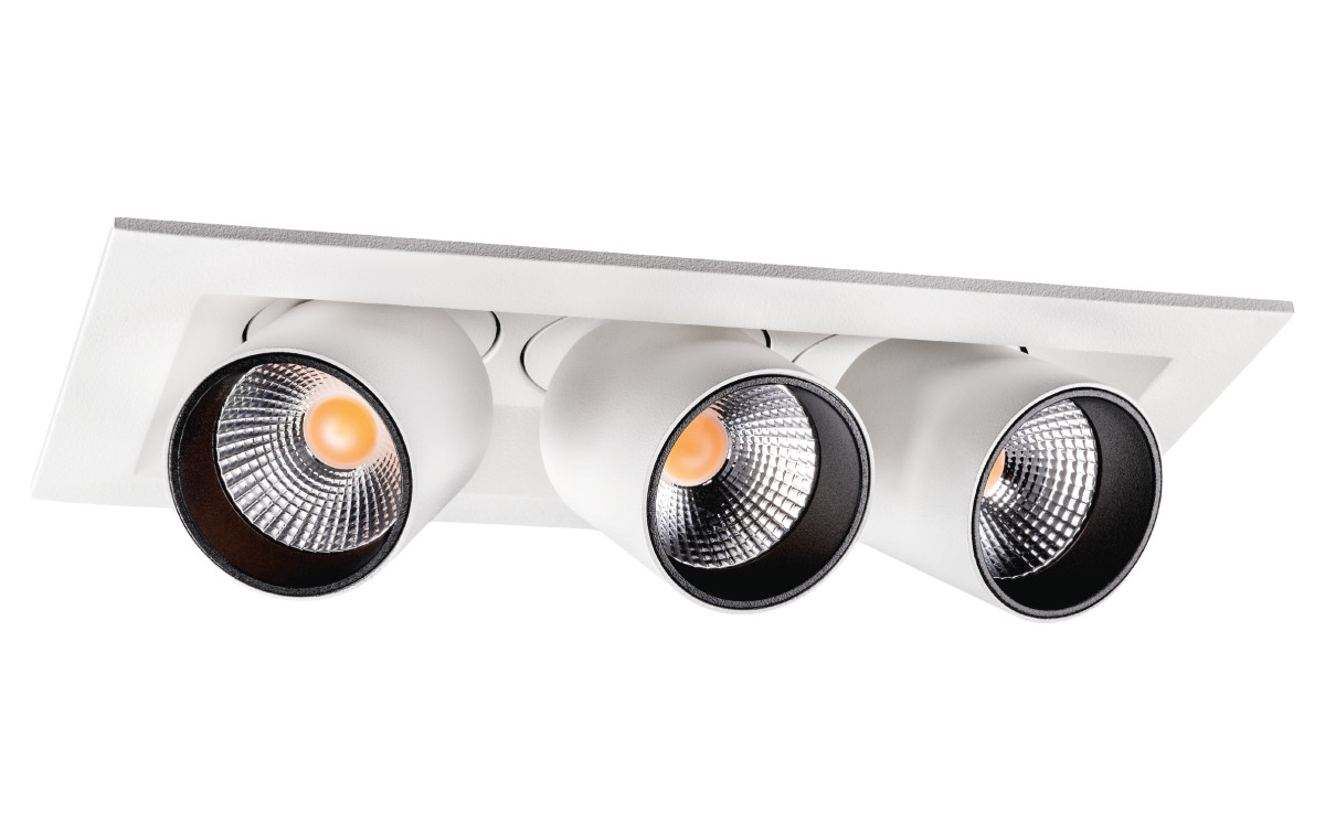 SG Junistar Tube Square Junistar Tube square wit 3X 1040LM 2700K ra>90 fase afsnijding