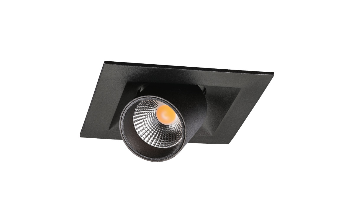 SG Junistar Tube Square Junistar Tube square zwart 500LM 3000K ra>90 fase afsnijding