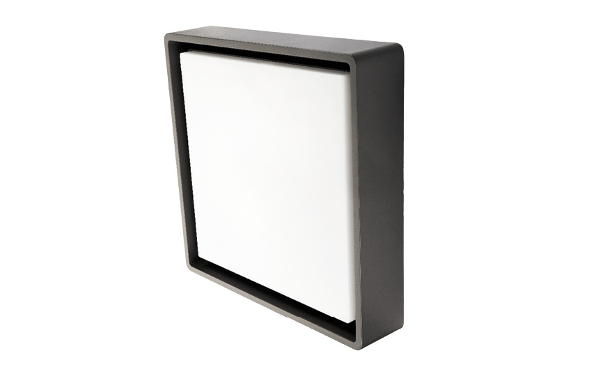 SG Lighting frame square maxi armatuur led 3000K 21W 1980LM 310MM ip66 met lichtsensor SG Lighting frame square maxi armatuur led 3000K 21W 1980LM 310MM ip66 met lichtsensor
