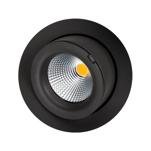 SG Lighting junistar inbouwspot exclusief in/out SYMM 4000K 41-80° - breedstralend zwart