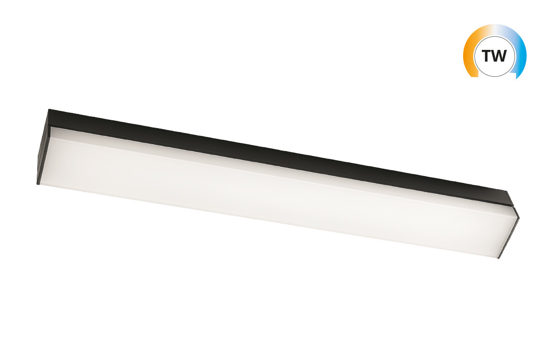 SG Prelude Square zwart TW 2000-4000K klii leddim