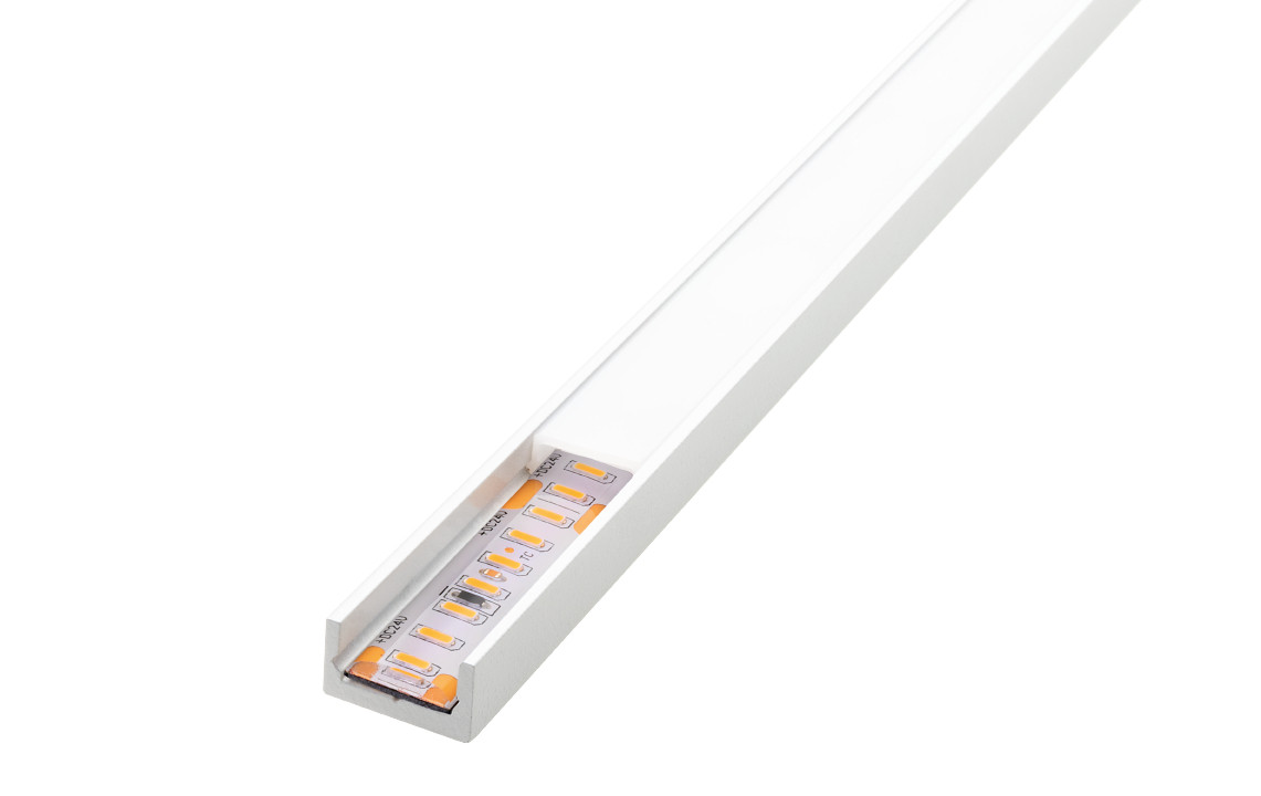 SG Stripline 1,8M wit profiel opbouweenheid slim