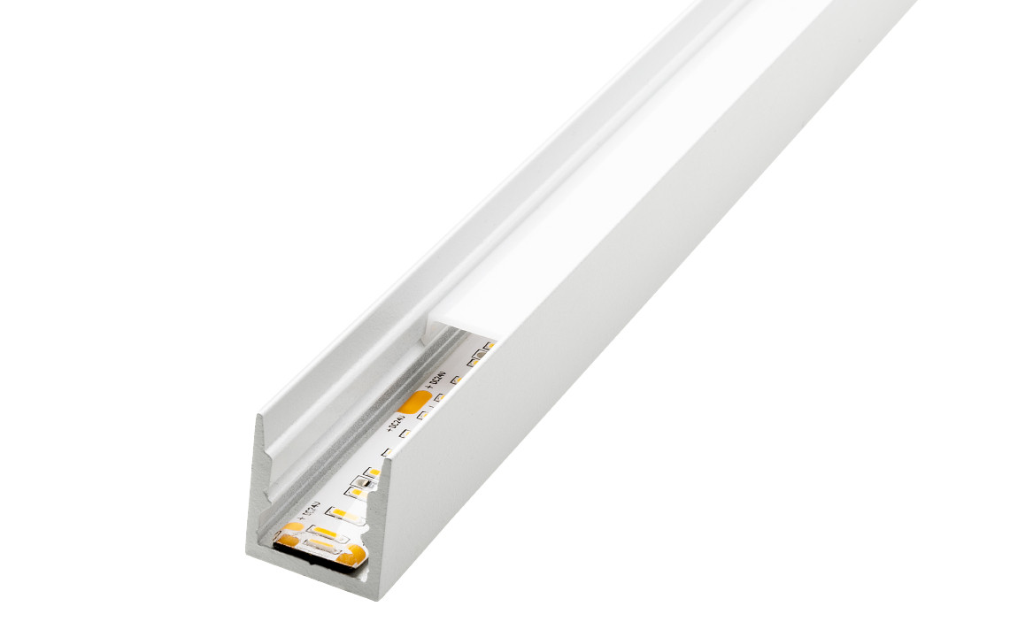 SG Stripline 1,8M wit profiel opbouweenheid soft
