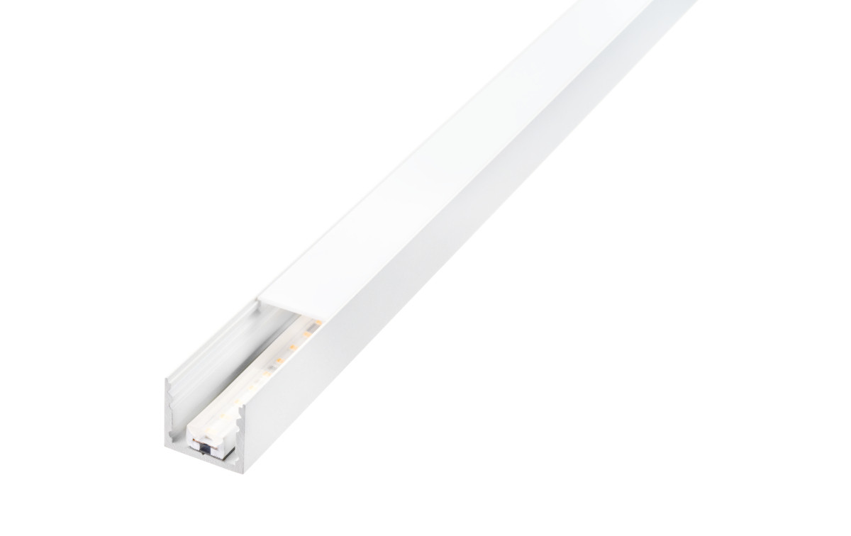 SG Stripline 230V Outdoor Stripline 230V outdoor 1,8M wit opbouwprofiel