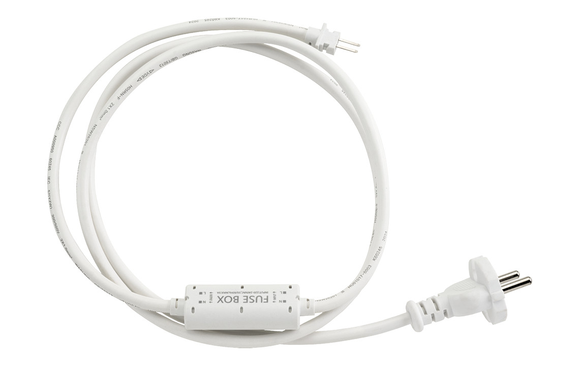 SG Stripline 230V Outdoor Stripline 230V outdoor wit zekering met 1,5 M kabel/stekker en 2×einde