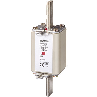 Siemens 3na smeltpatroon (mes) NH2 combikenmelder 400a