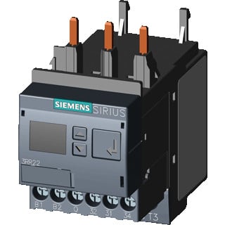 Siemens Bewakingsrelais standard 4-40a 20-400HZ 24-240vuc 1 wissel