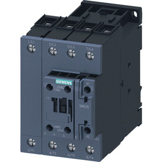 Siemens 3RT2 magneetschakelaar ac/DC 22KW 50a ac3 schroefaansluiting 4cont