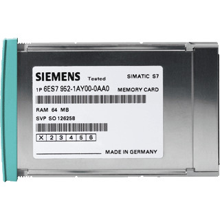 Siemens Memory card S7-400 long version 5V flash-eprom 64 kbytes