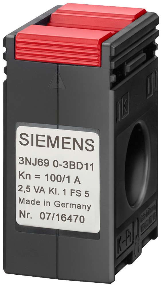 Siemens SENTRON 3NJ6 Toebehoren Voor lastscheiders met zekeringen strookvorm, insteekbaar