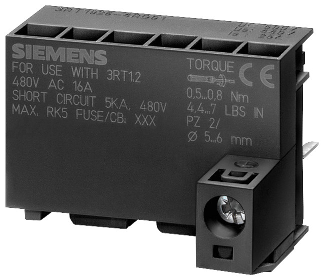 Siemens SIRIUS 3RT19 Adapter Voor motoruitgangsstekker 3RT1900-4re01 voor 3RT2.2