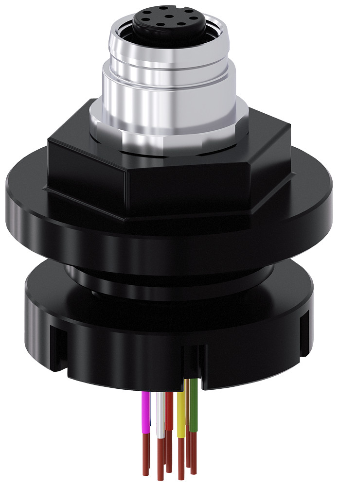 Siemens Adapter, M12 socket, 8-pole, for M20/M25 cable entry