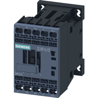 Siemens 3RT magneetschakelaar 4KW 9a ac3 veerklemaansluiting 2cont