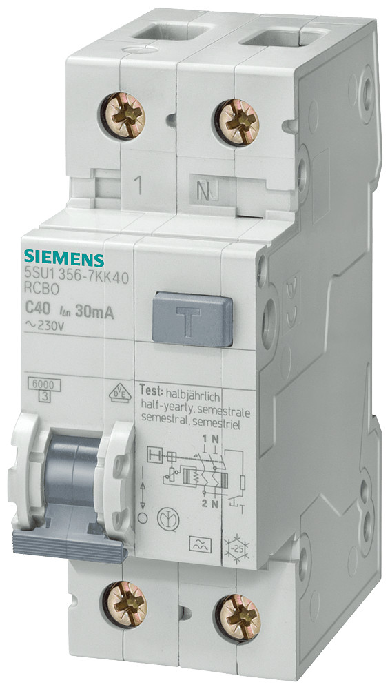 Siemens Aardlekautomaat 2P 32a 0,3a