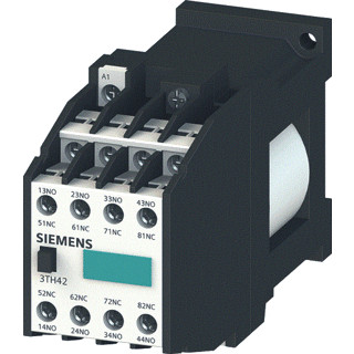 Siemens Contactor relay 62e en50011 6 no+2nc screw terminals DC