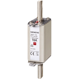 Siemens LV HRC fuse smeltpatroon (mes) NH1 combikenmelder 80a