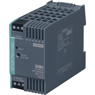 Siemens Sitop psu100c 24V/2.5a ac 120-230V (DC 110-300V) DC 24V/2.5a