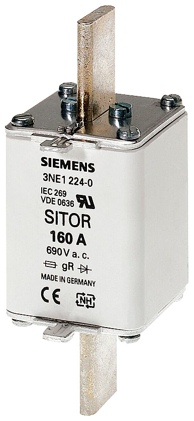 Siemens Meszekering smeltpatroon (mes) NH1 bovenkenmelder 315a