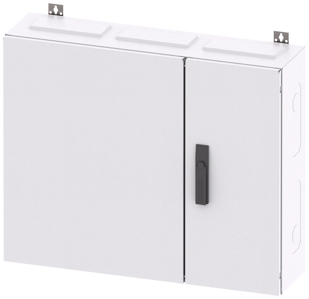 Siemens ALPHA 400 Alpha 400, wandkast, flat pack, ip43, beschermingsklasse 1, H: 650 MM,