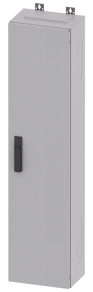 Siemens ALPHA 400 Alpha 400, wandkast, flat pack, ip43, beschermingsklasse 2, H: 1250 MM