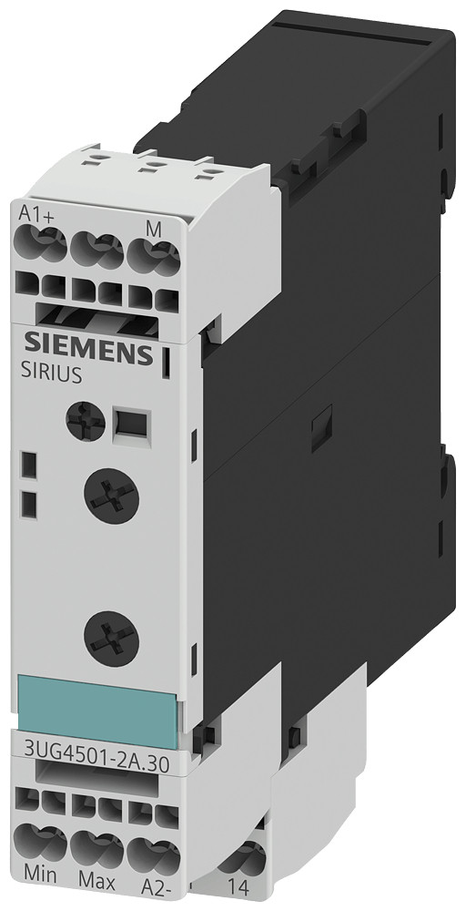 Siemens SIRIUS 3UG4 Analoog Bewakingsrelais, weerstandsbewaking van 2 tot 200 kohm