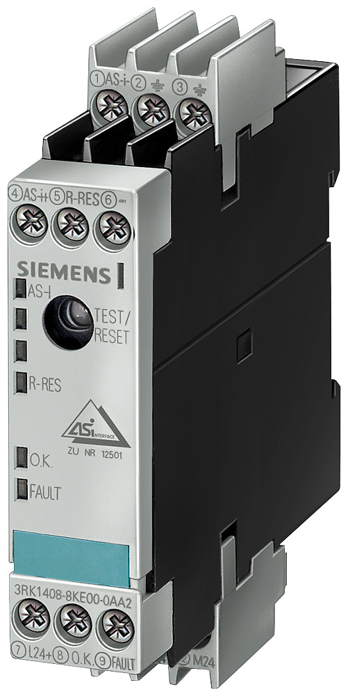 Siemens Asi slimline aardfoutmonitor 1in remote reset 2do schroef