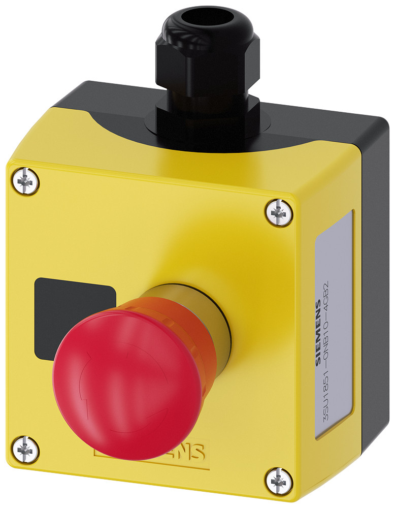Siemens SIRIUS ACT 3SU1 As-Interface-behuizing voor bedieningsapparaten 22 MM, metaal, geel