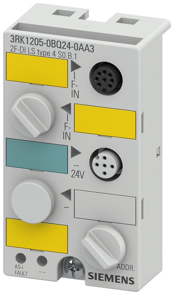 Siemens 3RK1 Asisafe Compactmodule K45F LS type 4 (light sensor) sensorvoeding via