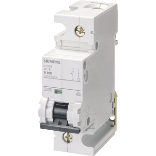 Siemens 5SP installatieautomaat B karakteristiek 80a 1P 1 beveiligd 1,5te