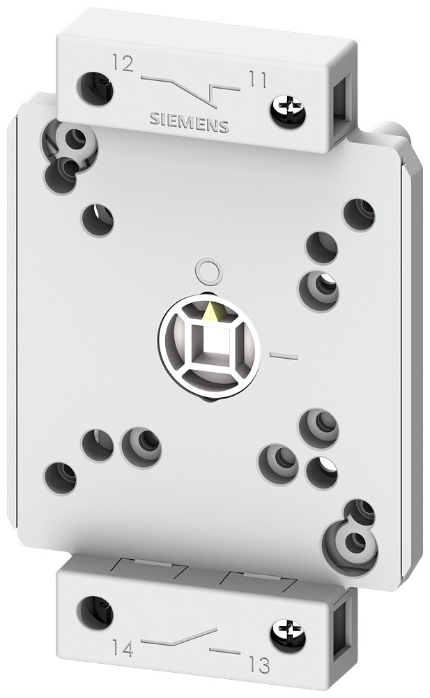 Siemens Auxiliary Switch, 1 no+1 NC, 20-150 MS leading, for four-hole/front mo