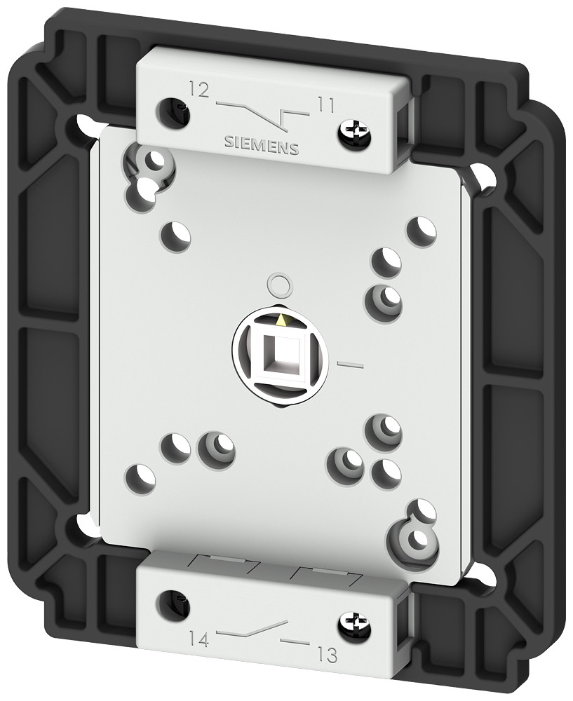 Siemens SENTRON 3LD9 Hulpschakelaar, 1no+1nc, 20-150MS voorlopend, met vergulde contacten