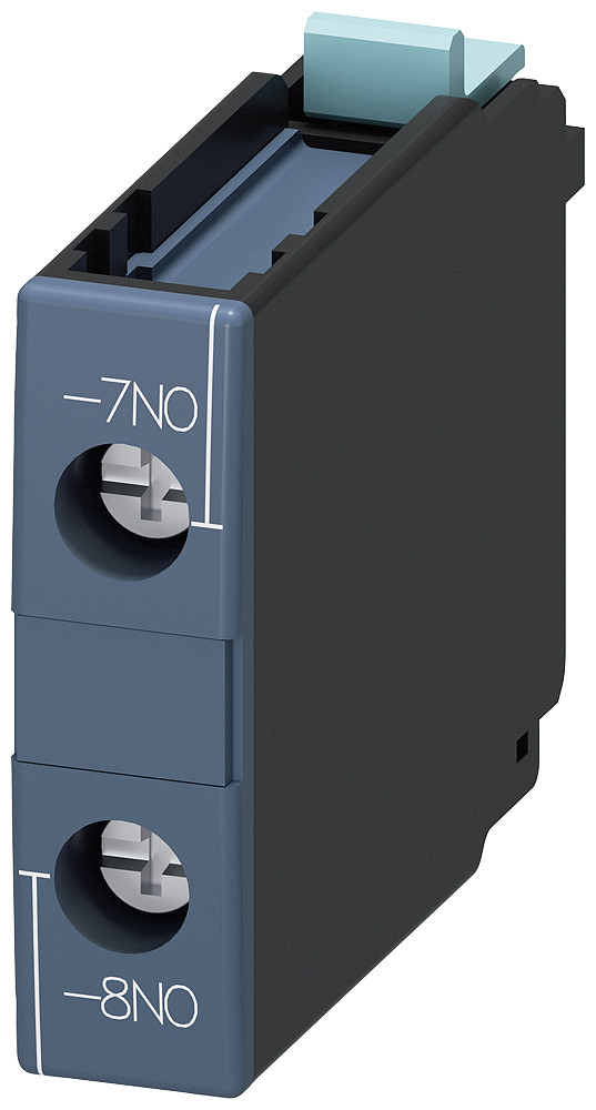 Siemens Auxiliary Switch 1 no, leading, en50005 for motor contactors, 1-pole