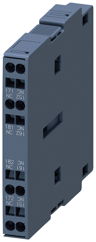 Siemens Auxiliary Switch 2 NC, en50005, lateral, 10 MM, S3-S12