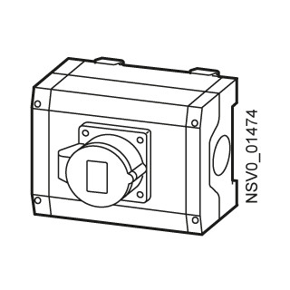 Siemens BD01-GK1X/cee325 tap-off unit