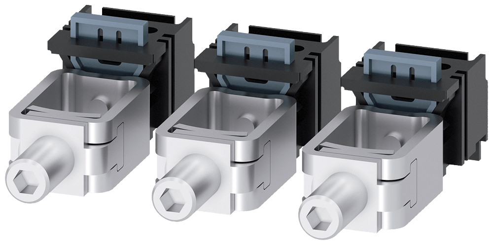 Siemens Box Terminal 3 units accessory for: 3va1 100/160 Siemens Box Terminal 3 units accessory for: 3va1 100/160
