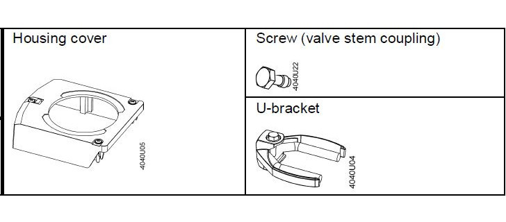 Siemens BP ACVATIX SERVOMOTOREN Sparepart-Kit for sax/V… actuators
