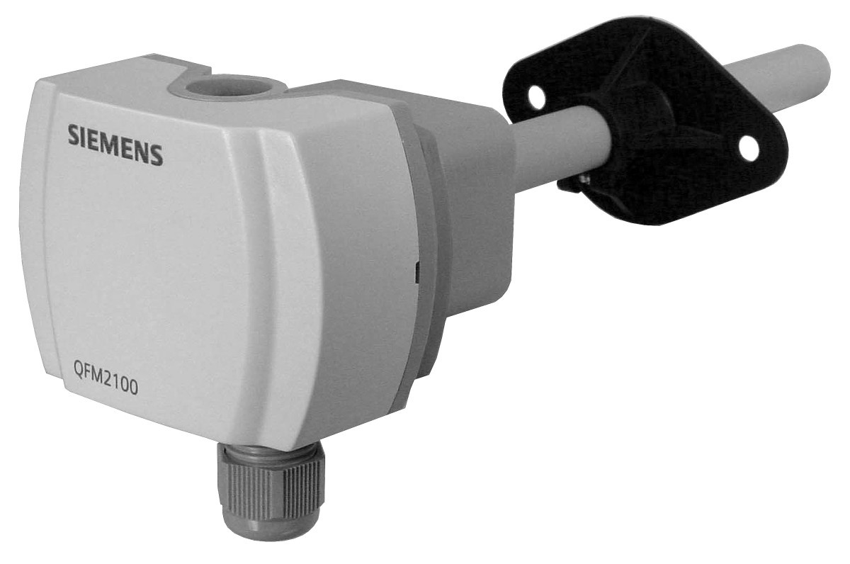 Siemens BP SYMARO Kanaalopnemer Voor luchtkwaliteit co2, DC 0...10 V, DC 4...20 ma
