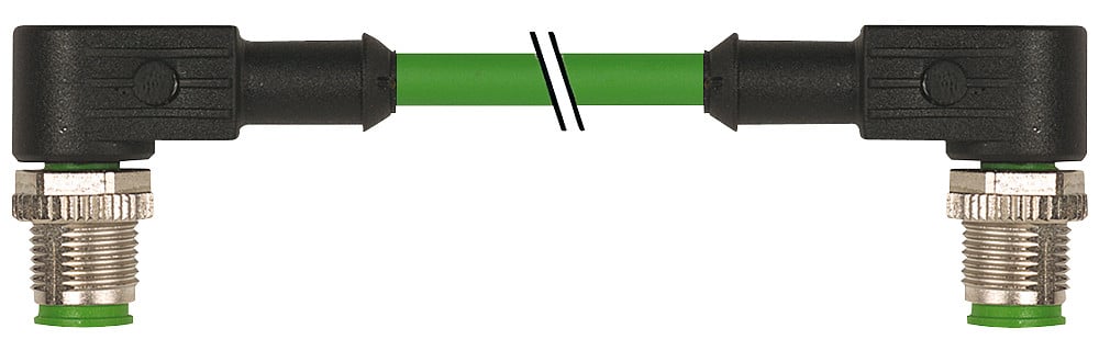 Siemens 3RK1 Hoofdtransmissielijn, 5 M, voor profinet, 4-aderig, afgeschermd, gecod