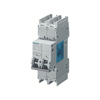 Siemens 5SJ4 installatieautomaat C karakteristiek 16a 2P 2 beveiligd 2te