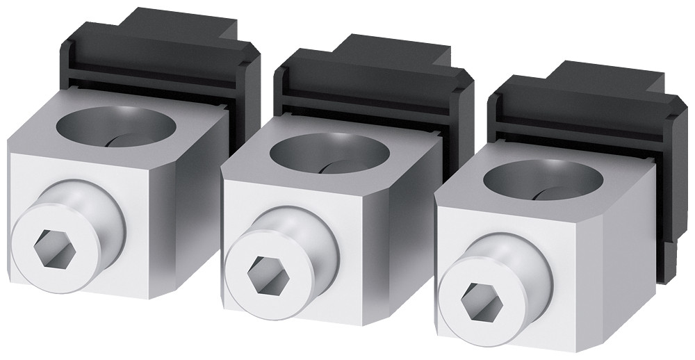 Siemens Circular Conductor terminal, 3 units, for 3va5/6 400/600