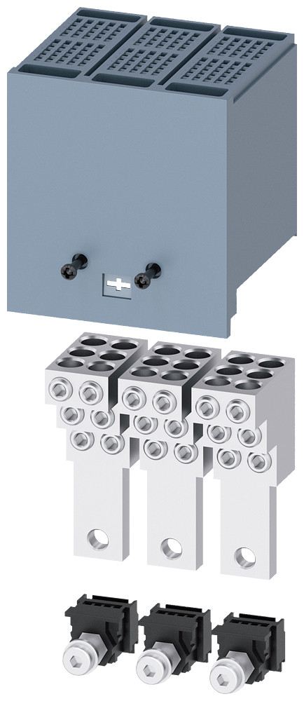 Siemens SENTRON 3VA9 Aansluitklem Voor ronde kabel 6 leidingen 3 stuks toebehoren voor: 3va