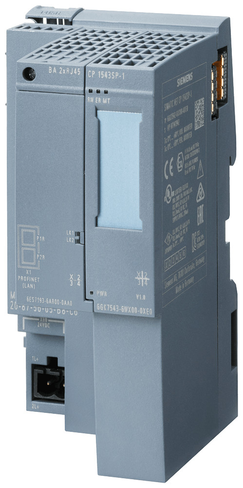 Siemens Communications processor CP 1543SP-1 connection simatic S7-et 200SP T