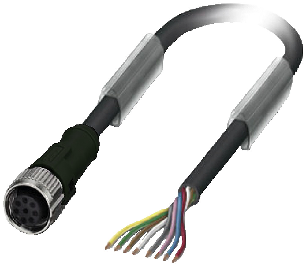 Siemens Connection Cable 8-pole, free cable end, 3 M long, for safety switch R