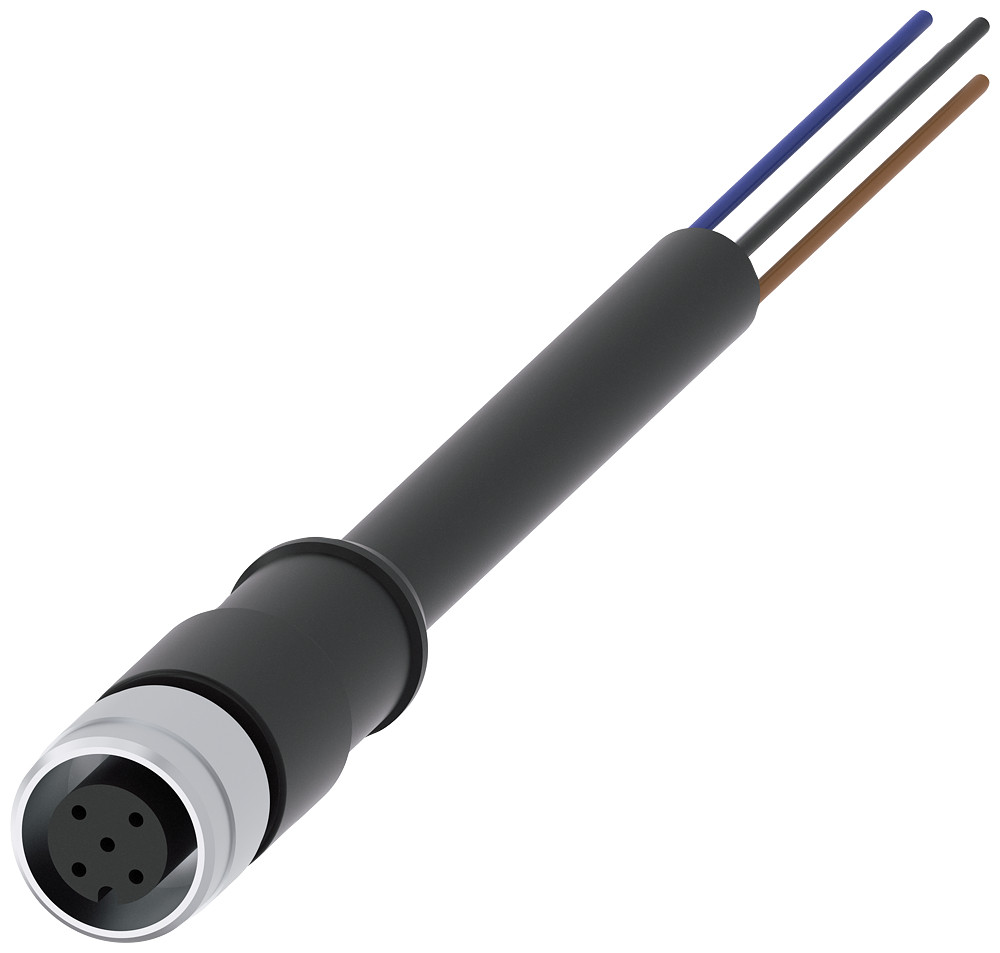 Siemens Connection Cable with M12 socket 5-pole, 3se51/52 with M12 connector 5