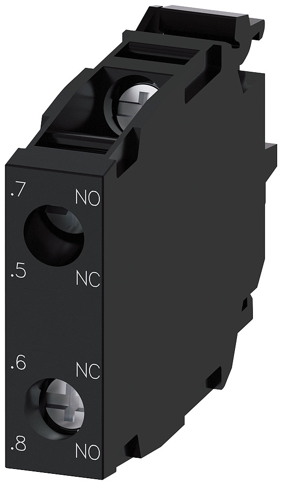 Siemens Contact Module with 2 contact elements, 1 no leading+1 NC lagging