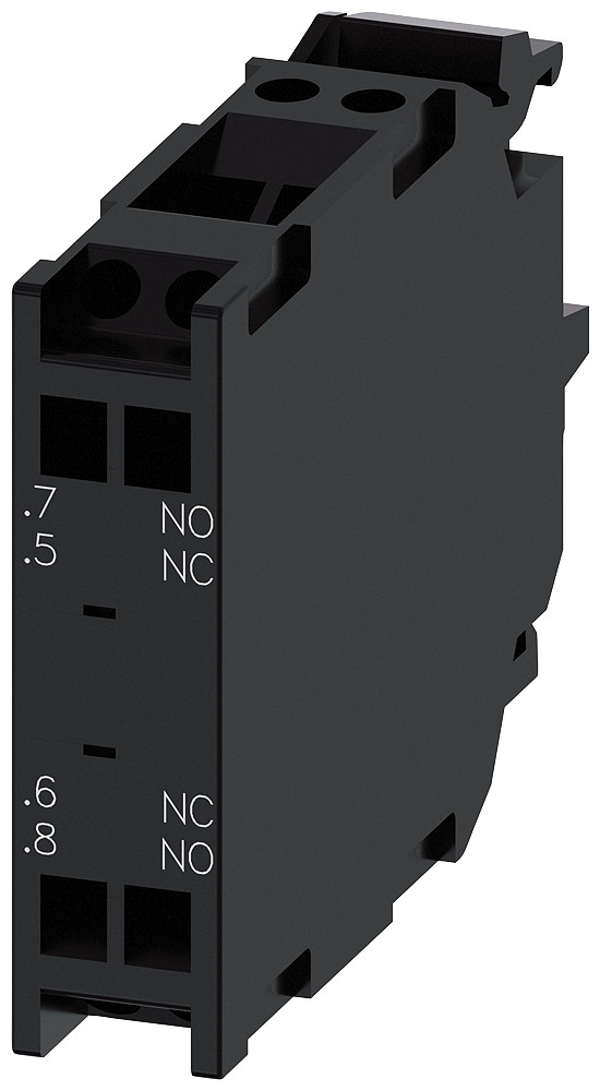Siemens Contact Module with 2 contact elements, 1 no leading+1 NC lagging