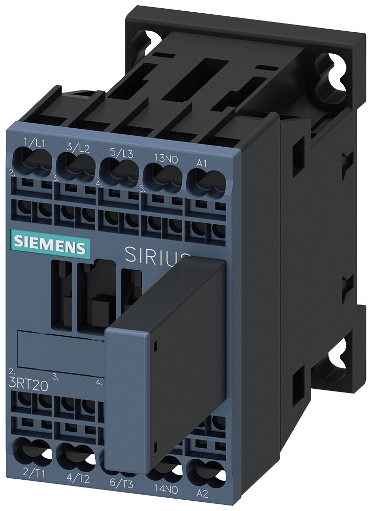 Siemens Contactor, ac-3e, 9 A/4 KW/400 V, 3-pole, 230 V ac, 50/60 HZ, 1 no, SP